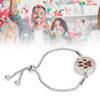 3nh Scented Oil Diffusers - Steel | Essential Oil Diffuser Bracelet Aromatherapy Bracelet Stainless Steel Locket Bracelet Diffusing Bracelet with Adjustable Wristband for Girls Women Men Gifts view 3