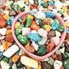 Aplenty Nimbu Vati Khatti Chatpati Churan Goliya (200g) And Stone Chocolate Candy Milk Choco Pebbles Chocolate Munchies (Soft and Crunchy) view 3
