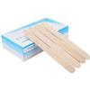 MKSL Large Wide Wax Sticks for women, Wood Wax Spatula Applicator, Body Hair Removal Craft Sticks Applicator Spatula (Pack of 100) view 3