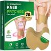 RIOMTRIC Herbal Pain Relief Knee Patches-20 | Adhesive Heat Patches Made with Natural Wormwood | Instant Extract Patch Relief of Joint Pains for Knee, Back, Neck, Shoulder Pain (patch-20) view 1