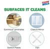 CleanBold Original Magic Eraser, Melamine Sponge I Remove Dirt & Grime in Home Kitchen Bathroom Car Shoe Sneaker Wall Glass I Multipurpose Deep Cleaning I Chemical-Free Nano Magic Sponge I 6 Pcs view 3