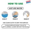 CleanBold Original Magic Eraser, Melamine Sponge I Remove Dirt & Grime in Home Kitchen Bathroom Car Shoe Sneaker Wall Glass I Multipurpose Deep Cleaning I Chemical-Free Nano Magic Sponge I 6 Pcs view 4