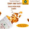 NatureOnus Ragi Peri Peri Chip 43gms Pack of 3 | All Natural Finger Millets Chip | Perfect Snacking Healthy Chips- Made with Ragi (Finger Millet) | Millet-based Chips | High Protein Snacks view 3