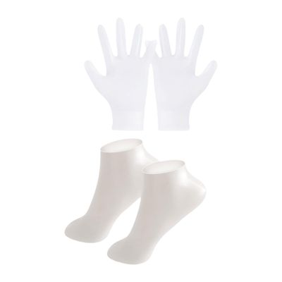 Enakshi Silicone Gloves and Socks Spa for Women Lady for Beach Winter Daily Use White|Health & Beauty | Health Care | Foot Creams & Treatments