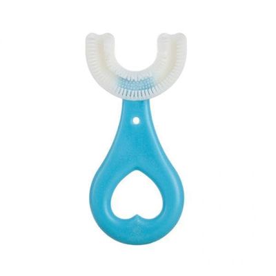 Enakshi 2xKids Teeth Cleaning Manual Brush U-Shape Oral Tooth Cleaning Blue 2-6 years|Health & Beauty | Oral Care | Electric Toothbrushes