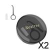 Enakshi 2xRetainer Case with Lid Sealed Bracket Silicone for Invisalign Teenage Large |Health & Beauty | Oral Care | Electric Toothbrushes view 2