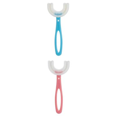 Enakshi 2Pieces Kids Teeth Cleaning Manual Brush U-Shape Oral Tooth Cleaning |Health & Beauty | Oral Care | Electric Toothbrushes
