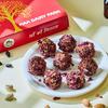 MAA DAIRY FARM Dry Fruit Rose Ball| Healthy Energy Bites with Dates, Nuts & Berries | No Added Sugar | 500g Gift Pack  Red Box view 3