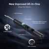 2025 Upgraded Visual Ear Cleaner with 1080P HD Camera & 6 LED Lights, Ear Wax Removal Tool with 6 Ear Spoon for Adults/Kids,Waterproof, 360 Rotating Safe Design, Type-C Fast Charging(Black) view 4