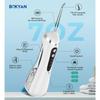 Takenick Water-Flosser-Cordless-Teeth-Cleaner Water Dental Flosser with 3 Modes 4 Jets Rechargeable IPX7 Waterproof for Travel Home Braces,Gift. view 2