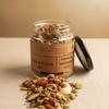 "A Dough Story Kesar & Elaichi Mix | Premium Saffron & Cardamom Flavored Nut & Seed Blend | Healthy Indian Dry Fruit Snack with Almonds, Cashews & Pistachios | Lightly Sweetened Energy Mix 250g view 1