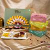 Kaju Katli Celebration Pack of 4 | 800g (4 x 200g) In 4 Flavours  Mishri, Gud, Kesar & Rose | MAP Sweets for Long Shelf Life | Sweetened with Jaggery & Mishri | No Refined Sugar | No Food Colour | Premium Cashew Gifting Box | MAP Packed for Freshnes view 1
