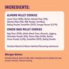 MilliMo Healthy Millet Cookies  Jowar Almond x2 & Choco Ragi x1 (Pack of 3  100g) | High Protein & Fibre | No Maida, No Palm Oil | With Jaggery | Jowar Multigrain Cookies view 3