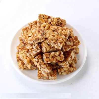 Kovilpatti Kadalai Mittai 125g (Groundnut Chikki) (Pack of 4)