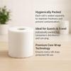Core Wrap Standard Soft & Highly Absorbent Toilet Paper Roll | Ultra Strong & Soft Tissue Roll for Bathroom Use | Long-Lasting, Lint-Free, Septic Safe | Pack Of 3 view 3