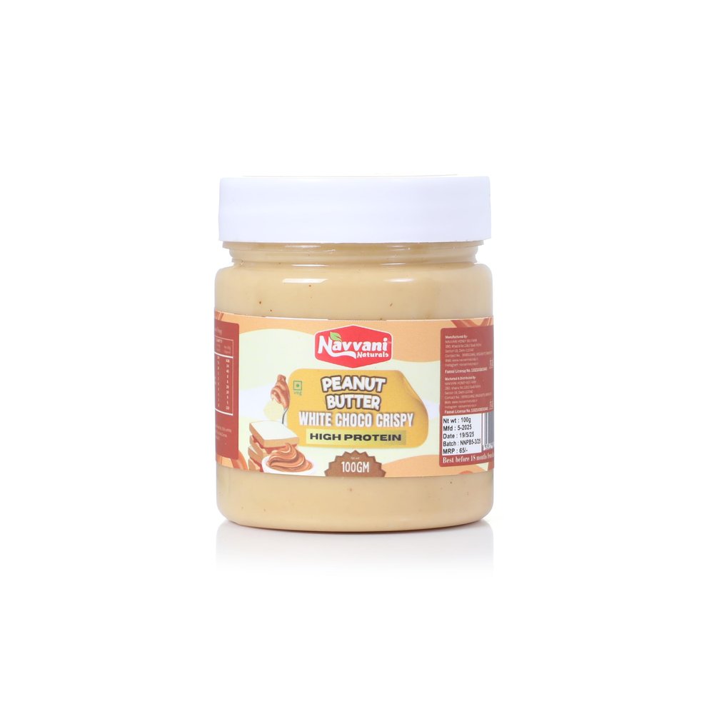 Nice Quality Roasted Peanut Butter/White Choco Crispy Cocoa Butter Peanut Butter (340 gm*5)