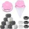 YTANYZ Laundry Dryer Balls Net Laundry Mesh Bag 2 Pcs Washing Machine Floating Lint Mesh Bagsset- Hair Catcher, Lint Trap, And Eco-Friendly10 Pcs Reusable Dryer Balls (Multicolor) (COMBO-2) view 1