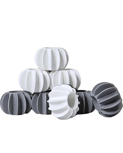 YTANYZ Reusable Silicone Balls for Washing Machine Silicone Magic Balls for Clothes and Hair Cleaning Non-Electric, Wash and Dry Laundry Care, Anti-Tangle Cleaning Pack Of 30