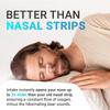 15Pcs Magnetic Nasal Glue Strips | Breathing Nasal Strip | Anti Snoring Nose Clip | Skin Safe Sleep | Nasal Dilator For Breathing | Snoring Stopper For Men | Breathing Starter Kit view 2