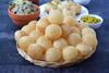 Ahuja Mart Pani Puri (Golgappa) Puris 500G| Crispy Indian Street Snack | Hygienic, Ready to Eat, Party & Festive Snack | instant pani puri pellets | Golgappe Packet Readymade | pani poori | Pani Puri Papad view 3