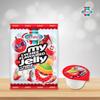 Jeram's My Lychee Flavoured Jelly 20 Mini Cups | With Nata De Coco |Tropical Fruit Jelly Snack | Individually Packed | Ready-to-Eat | Imported from Malaysia view 4