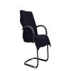 AU HOME 100% Cotton Solid Luxury Soft Office Chair Towel with Tie Knot 550 GSM - (Pack of 1) (36X72 Big Size Microfiber Office Chair Cover, Fully Machine Washable, (Black) view 2