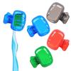 EONWISE Travel Toothbrush Head Covers Toothbrush Protector Cap Brush Pod Case Protective Portable Plastic Clip for Household Travel, Camping, Bathroom, School (Multicolor) ((Pack of 1) (pcs 12)) view 1