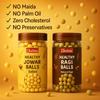 Chatoree Ragi & Jowar Roasted Makhana | Healthy Gluten-Free Snack | High Protein & Fiber | Crunchy Puffed Fox Nuts | 60g Each (Pack of 2) | Cholesterol-Free view 2