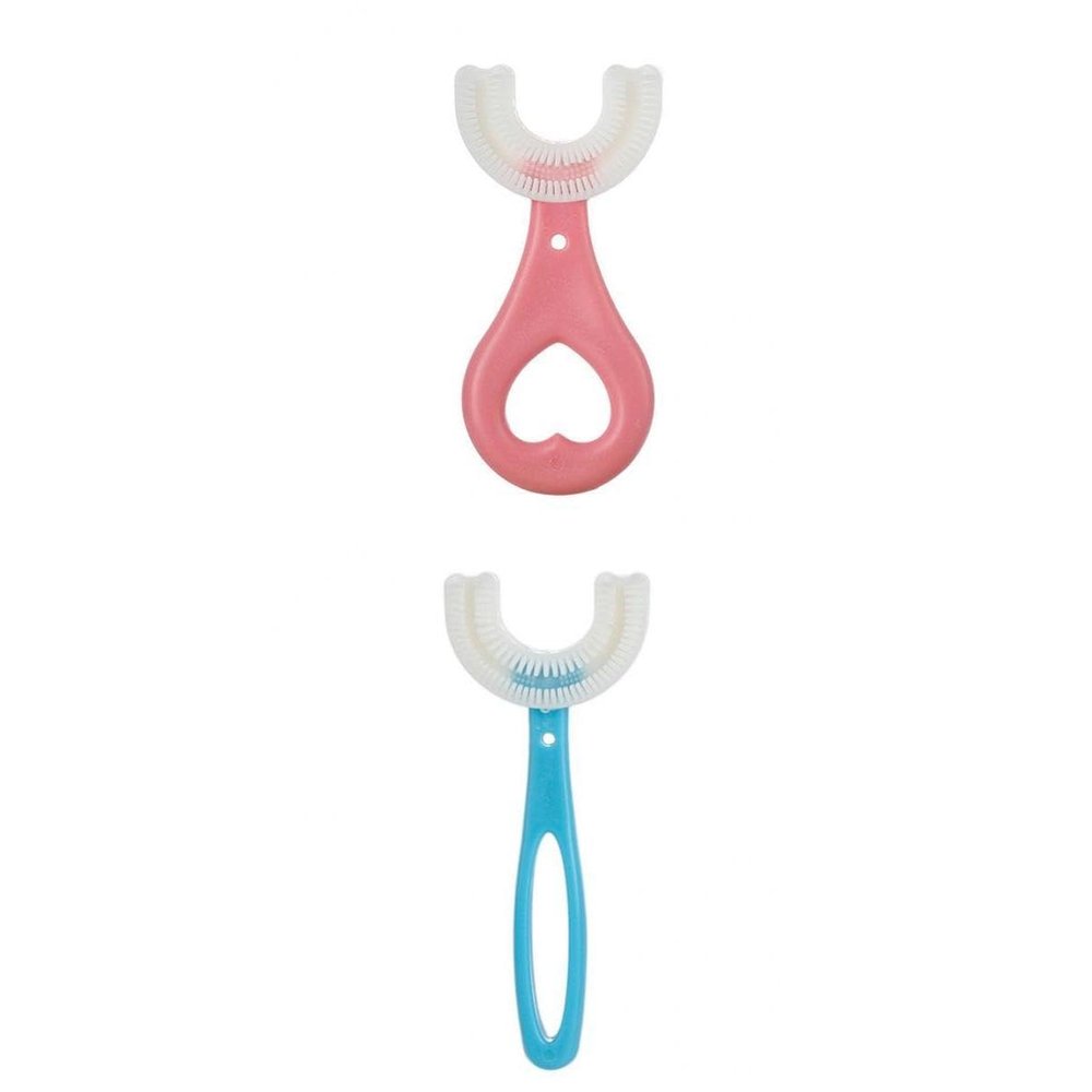 Enakshi 2 Pieces Kids Teeth Cleaning Manual Brush U-Shape Oral Tooth Cleaning Tool|Health & Beauty | Oral Care | Electric Toothbrushes