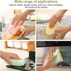 BBT Fighter Foam Pad | Heavy-Duty Polyester Multipurpose Scrub Sponge | Tough Stain & Grease Cleaner | Pack of 12 Pcs view 4