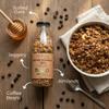 A Dough Story Coffee Granola with Filter Coffee & Orange Peel | Healthy Granola Snack with Rolled Oats, Almonds & Jaggery | 100g Pack | No Added Sugar - 100g view 2