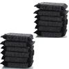 BBT Super Tough Steel Scrub Pad with Foam  Pack of 12 | Dual Layer Heavy-Duty Utensil Cleaner | Long Lasting | for Dishwash Liquid & Stain Removal | Kitchen Cleaning Scrubber view 1
