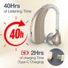 HAPPIEST MINDS TECHNO VPH-1303 2 unit For Both Ear Rechargeable Hearing Aids with Noise Cancelling, Nano Hearing Amplifier Assist Miracle Ear for Adults,Digital Hearing Amplifiers for Hearing Loss (Pair-Gold) view 3