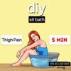 Epsom Salt for Thigh Pain Relief, Swelling & Sore Legs  Ideal for Varicose Veins, Post-Pregnancy Discomfort, and Aching Muscles  For Men & Women view 3