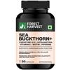 Forest Harvest Sea Buckthorn 10X Extract with CoQ10, Astaxanthin, Grape Seed, Vitamin E, C, Biotin & Piperine | 90 Capsules | WHO-GMP, ISO, HACCP Certified view 1