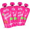 Happa Organic Baby Food Apple Puree | 100% Fruits | No Added Sugar, No Milk Powder, No Preservatives | Stage 2 (6 Months+) | Ready to Eat | Free from Common Allergens | Pack of 4 (100g Each) view 1