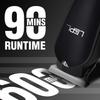 LEPL L1-108 Professional Beard Trimmer for Men - 90 Min Runtime, LED Display, Cordless USB Rechargeable, Stainless Steel Blades, 4 Adjustable Length Settings, Travel Friendly (Black) view 3