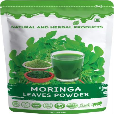 100% Organic Moringa Powder 100 Gm | Immunity Booster | Drumstick Leaf Powder | Natural Multi-vitamin | Anti-Oxidant | Good for Hair & Skin | Protein Rich