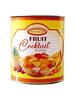 Konfiz Vegfresh Premium Fruit Cocktail in Syrup  Canned Mixed Fruits | Crunchy & Juicy | Pineapple, Papaya, Cherry, Grapes, Guava | Ready to Eat, Juicy & Refreshing, Ideal for Desserts, Cakes & Salads | 800g Tin (Drained Weight 400g) ((Pack of 6)) view 1