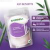 BAMBOOSA 9x Bamboo Salt 500g | Premium Korean Alkaline Salt | 9 Times Roasted in Bamboo for 60+ Trace Minerals | Mineral Rich, Low Sodium, Iodine Enriched Salt | Healthy Cooking & Oral Care view 3