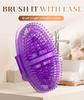 2Pcs Meridian Brush For Massage, Full Body Massage Brush, Meridian Brush Natural Bristle Dual Set For Daily Wellness(Purple) view 3