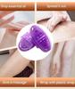 2Pcs Meridian Brush For Massage, Full Body Massage Brush, Meridian Brush Natural Bristle Dual Set For Daily Wellness(Purple) view 4