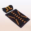 Core Asana Acupressure Mat Massager for Foot, Back, Neck and Joint Pain Relief, Reduce Stress & Tension with Pillow, Reflexology Accupressure Set (Black) view 1