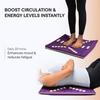 Core Asana Acupressure Mat Massager for Foot, Back, Neck and Joint Pain Relief, Reduce Stress & Tension with Pillow, Reflexology Accupressure Set (Black) view 3