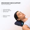 Core Asana Acupressure Mat Massager for Foot, Back, Neck and Joint Pain Relief, Reduce Stress & Tension with Pillow, Reflexology Accupressure Set (Black) view 4