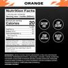 Prime Energy Ice Drink, Orange Flavor, Natural Flavors, 16.9 fl oz, 500ml Bottle (From USA) view 2