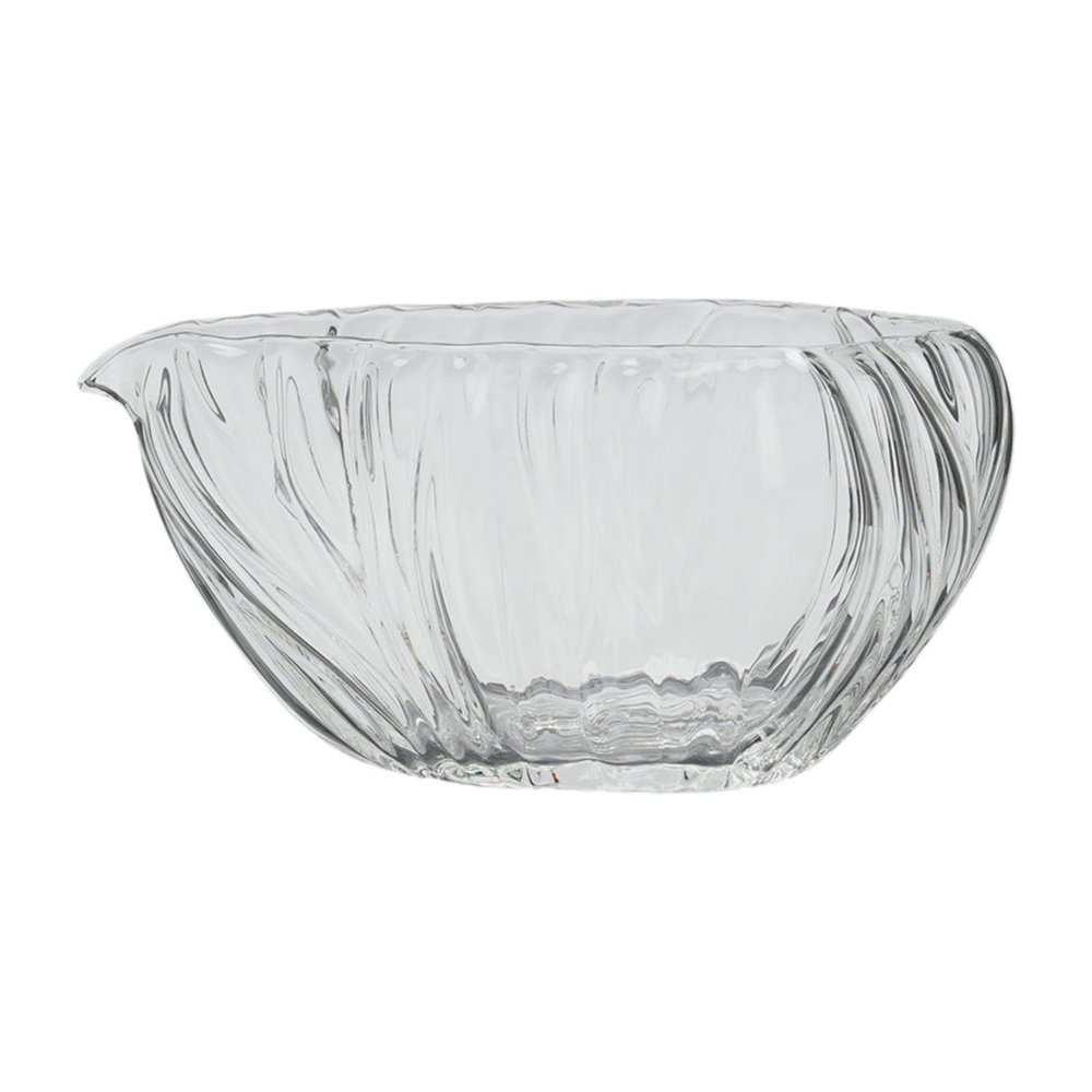 CALANDIS Glass Matcha Bowl with Spout Matcha Lovers Gift for Tea Lovers Matcha Chawan | Tea | Food & Beverages