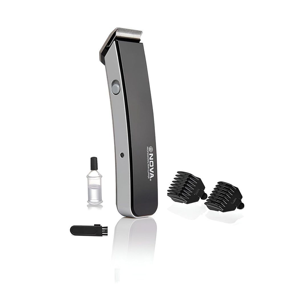 Ecanvas Professional Beard Hair Trimmer, Cordless Rechargeable with Metal Blades, Adjustable Length Settings, 60 Minutes Runtime