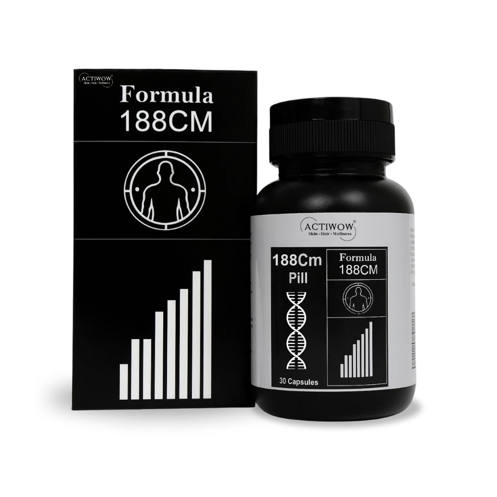 ActiwowRx High Top | Height Increasing Height Growth & Height Gain | Capsule | ayurvedic (Pack Of 1)
