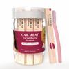 Carmesi Face Razor Jar for Women Facial Hair - Pack of 15 | Instant & Painless Hair Removal | Glowing Skin | Eyebrows, Upper Lip, Forehead, Peach Fuzz, Chin, Sideburns | Dermaplaning Tool view 1